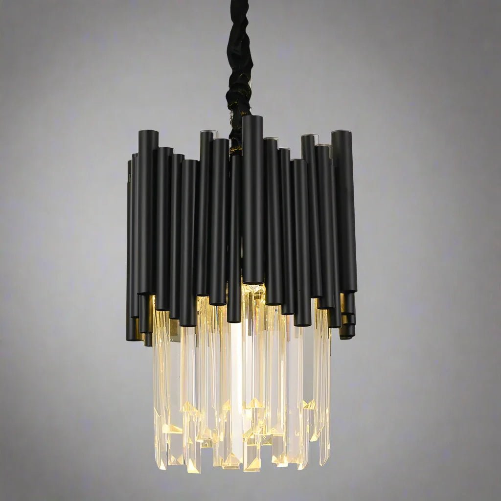 Vigo 12" Crystal Round Chandelier - fovolighting