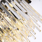 Vigo Crystal Flush Mount Chandelier - fovolighting