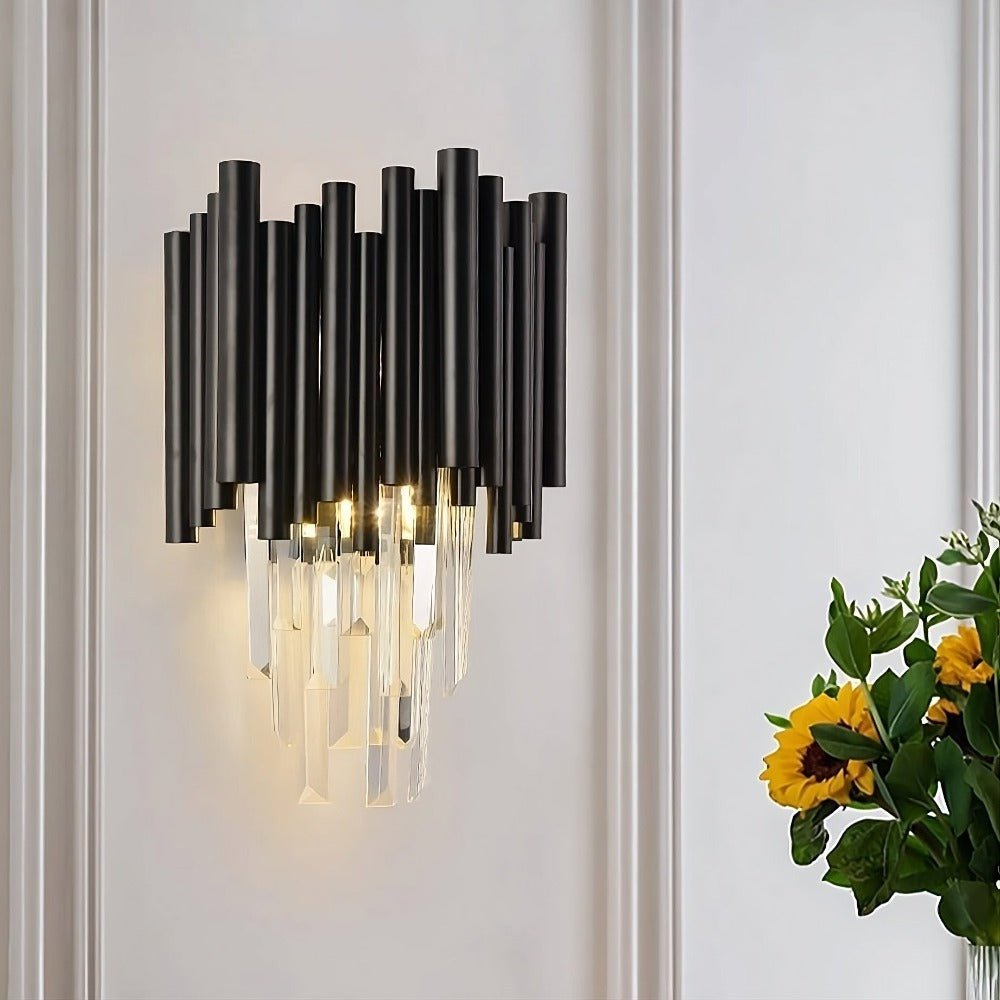 Vigo Crystal Wall Sconce - fovolighting