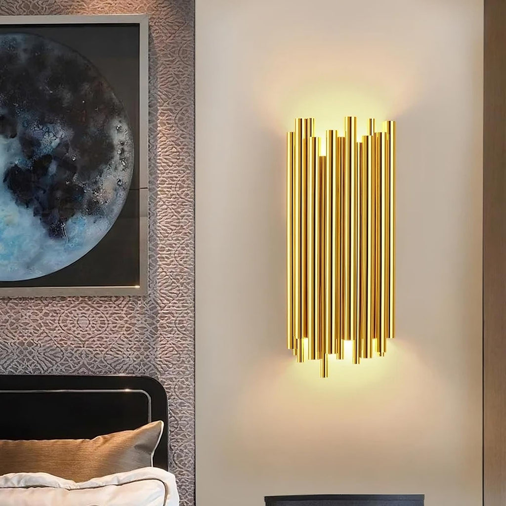 Vigo Stainless Steel Wall Sconce - fovolighting