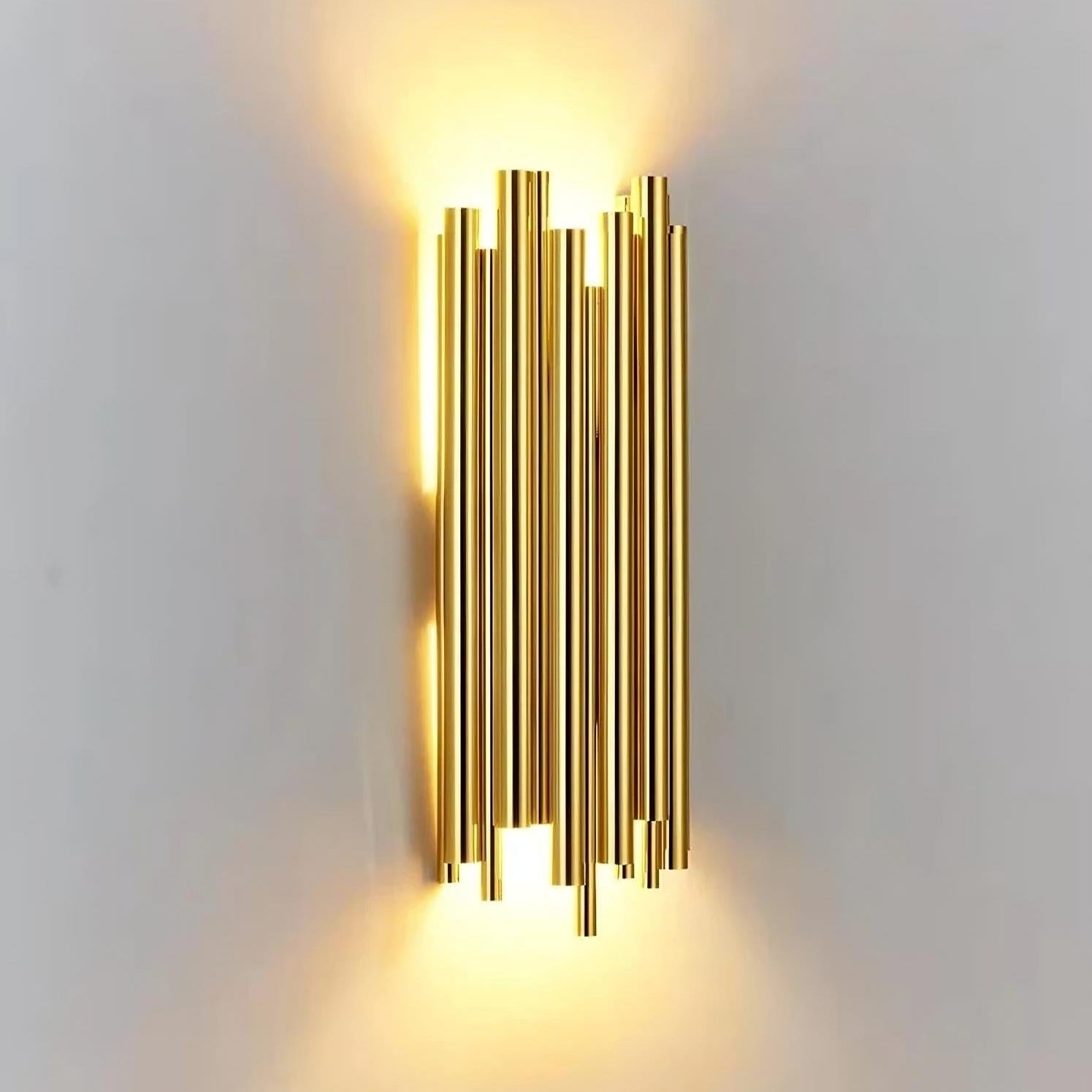 Vigo Stainless Steel Wall Sconce - fovolighting