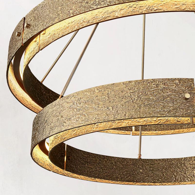 Vilary 2 - tier Round Chandelier 60" - fovolighting