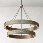 Vilary 2 - tier Round Chandelier 60" - fovolighting
