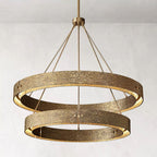 Vilary 2 - tier Round Chandelier 60" - fovolighting