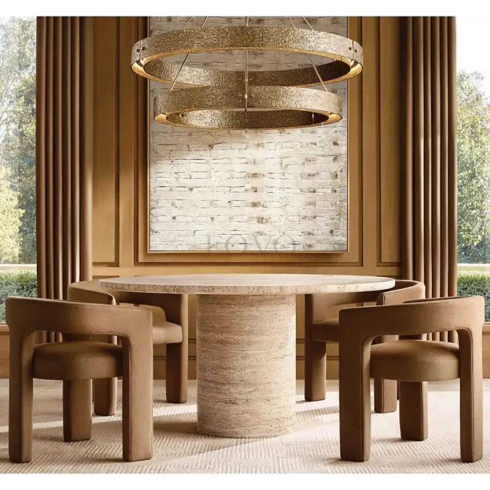 Vilary 2 - tier Round Chandelier 60" - fovolighting