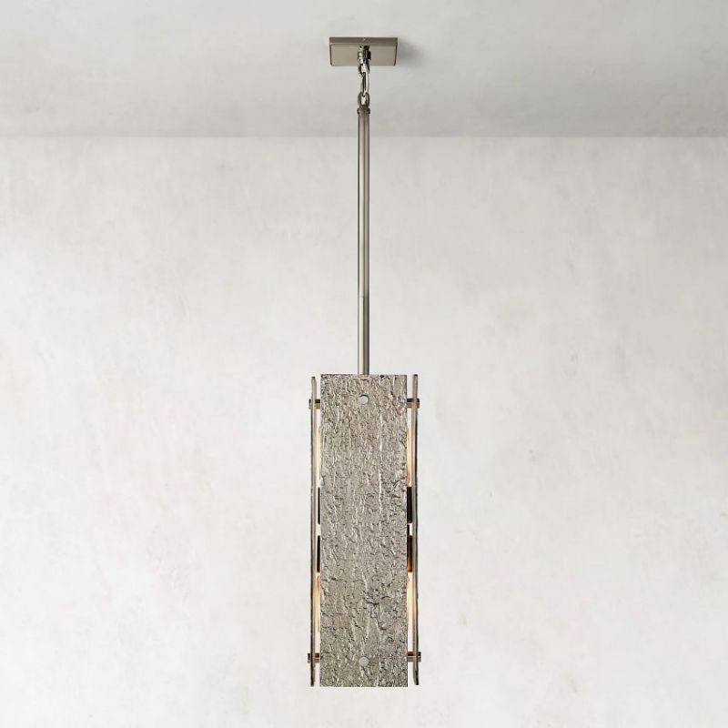 Vilary Rectangular Pendant 19" - fovolighting