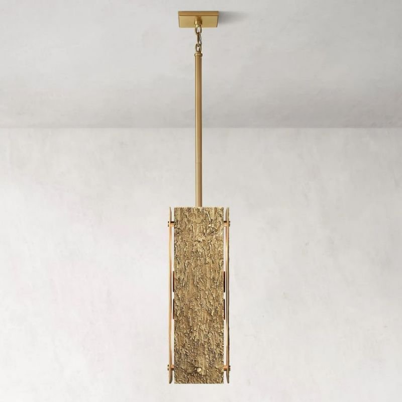 Vilary Rectangular Pendant 19" - fovolighting