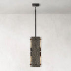 Vilary Rectangular Pendant 19" - fovolighting
