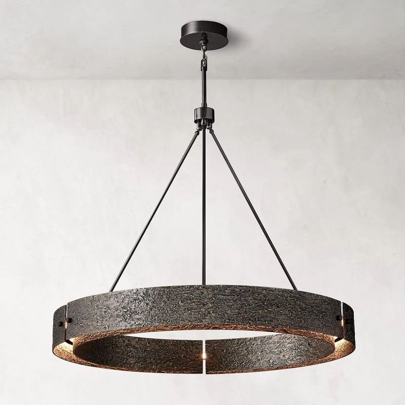 Vilary Round Chandelier 48" - fovolighting