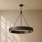 Vilary Round Chandelier - Bronze / 48’’