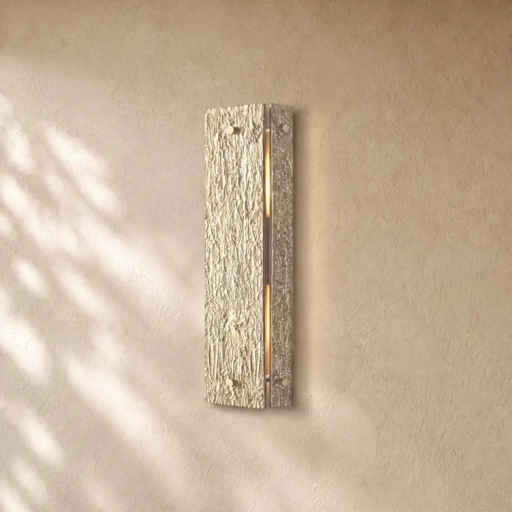 Vilary Sconce Solid Brass Modern Wall Light - Brass / 19’’