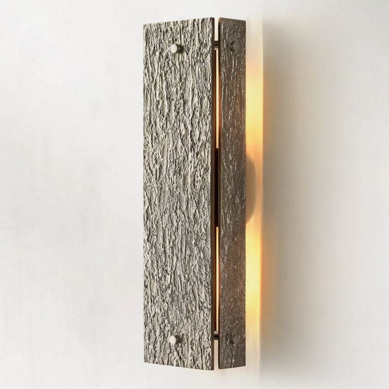 Vilary Sconce Solid Brass Modern Wall Light for Home Decor - fovolighting