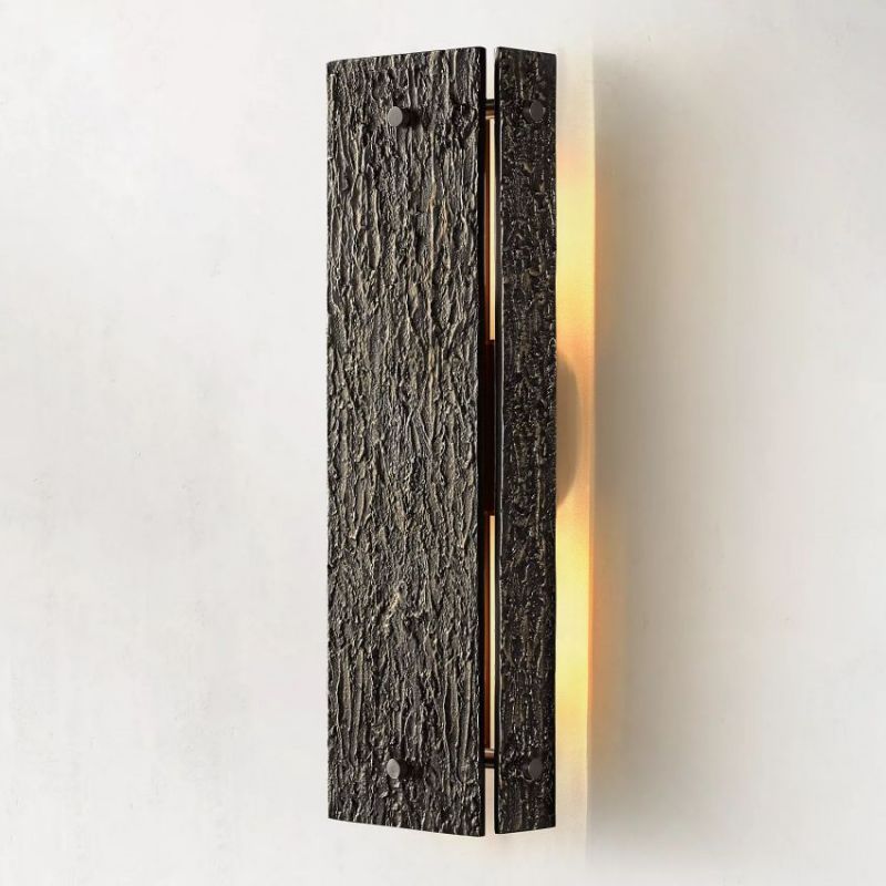Vilary Sconce Solid Brass Modern Wall Light for Home Decor - fovolighting