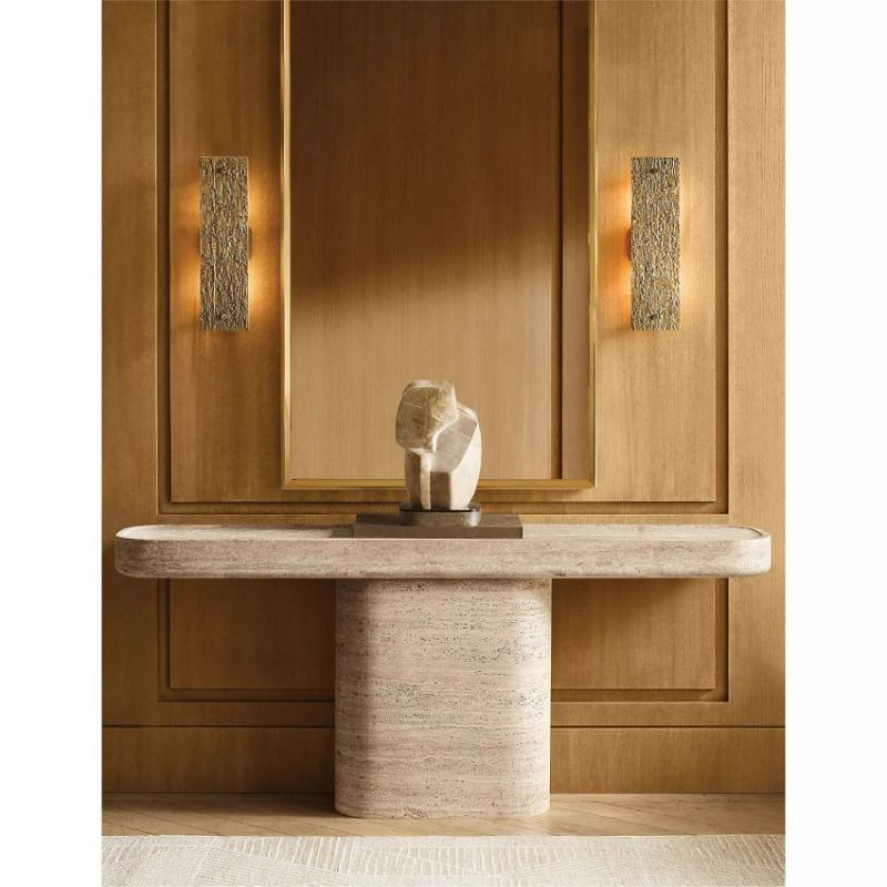 Vilary Sconce Solid Brass Modern Wall Light for Home Decor - fovolighting