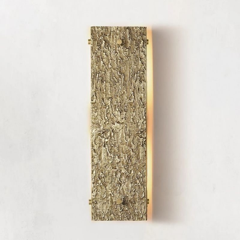 Vilary Sconce Solid Brass Modern Wall Light for Home Decor - fovolighting