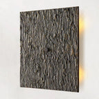 Vilary Square Sconce Solid Brass Wall Light Fixture - fovolighting