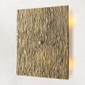Vilary Square Sconce Solid Brass Wall Light Fixture - fovolighting