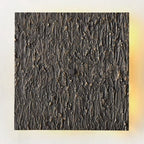 Vilary Square Sconce Solid Brass Wall Light Fixture - fovolighting