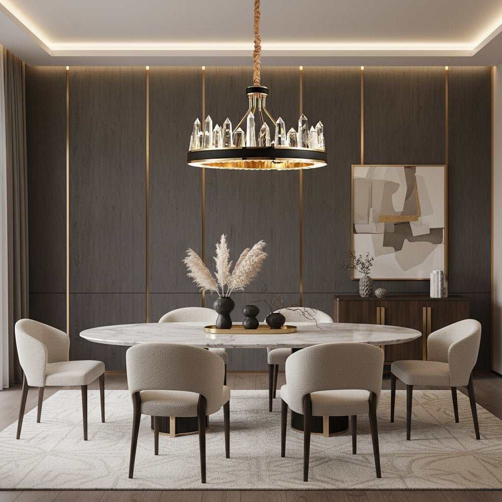 Villa Crystal Chandelier - fovolighting
