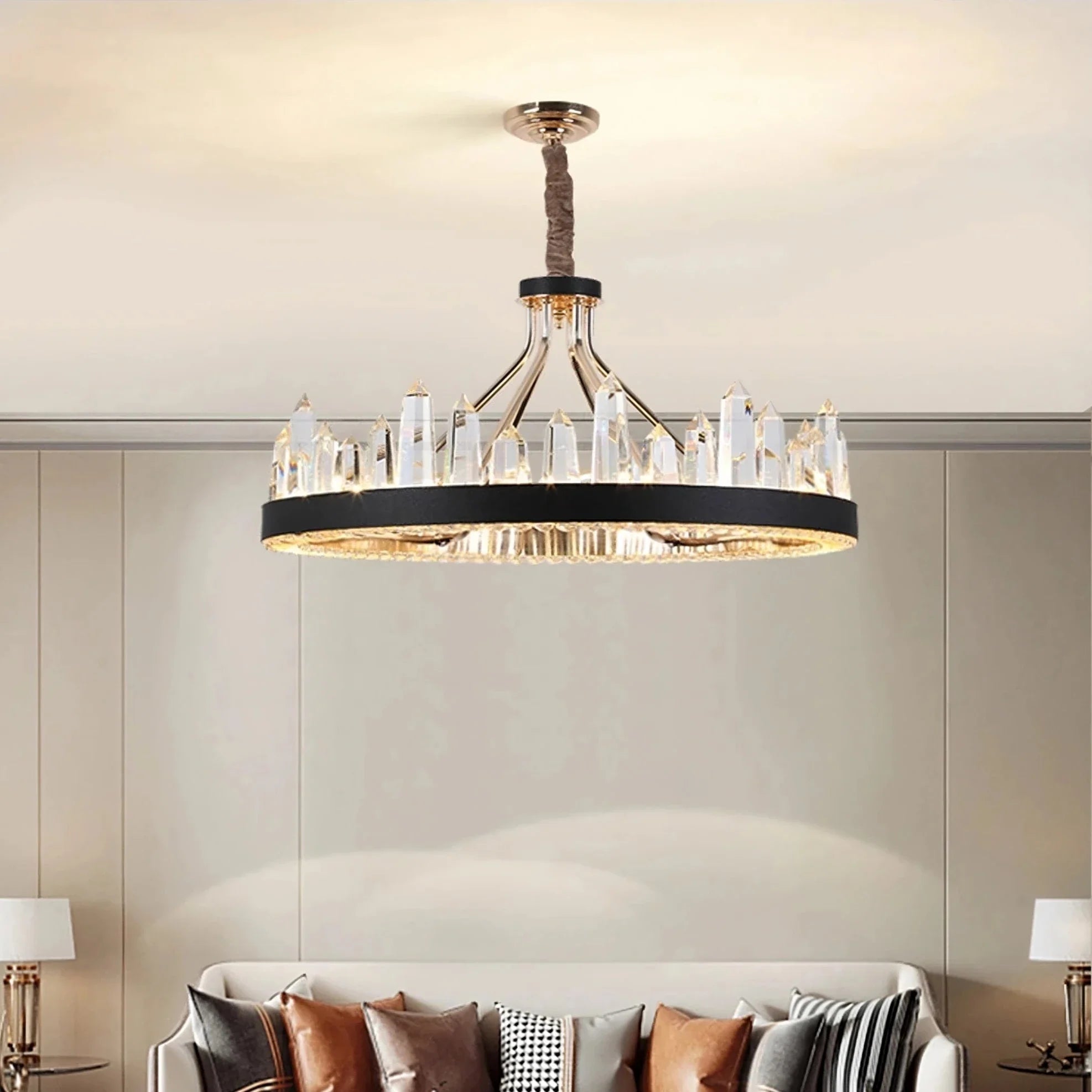 Villa Crystal Chandelier - fovolighting