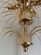Vintage – Murano chandelier – Teardrop – 68 drops – Clear - fovolighting