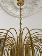 Vintage – Murano Teardrops Chandelier – 70s – Pink prisms - fovolighting