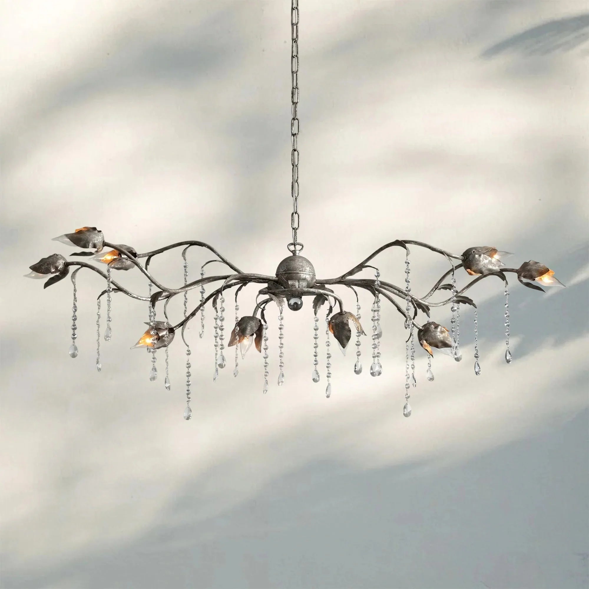 Viticcia Rectangular Chandelier 52" 61" 71" - fovolighting