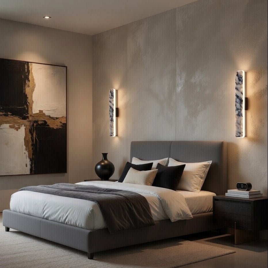 Warner Marble LED Wall Sconce - fovolighting