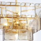 Welle Modern Glass Chandelier - fovolighting