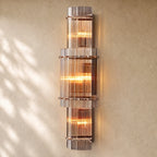 San Marcon Glass Grand Round Sconce