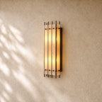 San Marcon Alabaster Grand Rectangular Sconce