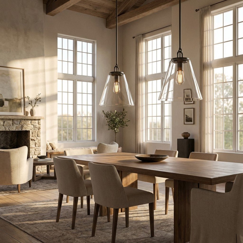 Wescott Cone Rod Pendant - fovolighting