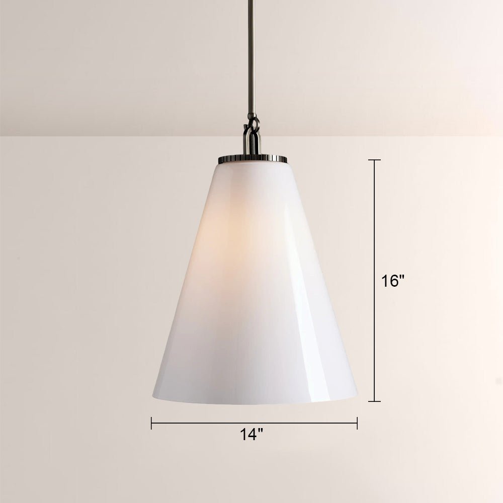 Wescott Cone Rod Pendant - fovolighting