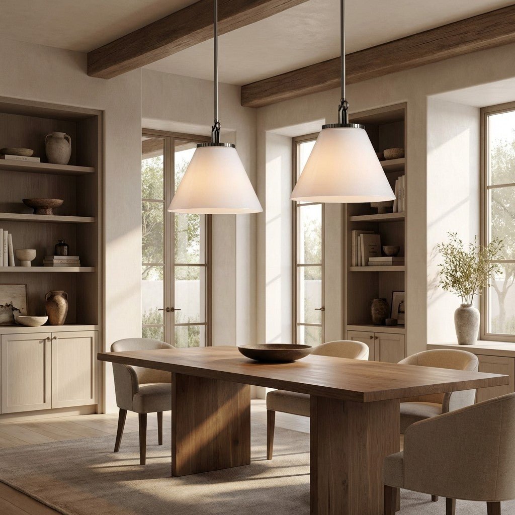 Wescott Cone Rod Pendant - fovolighting