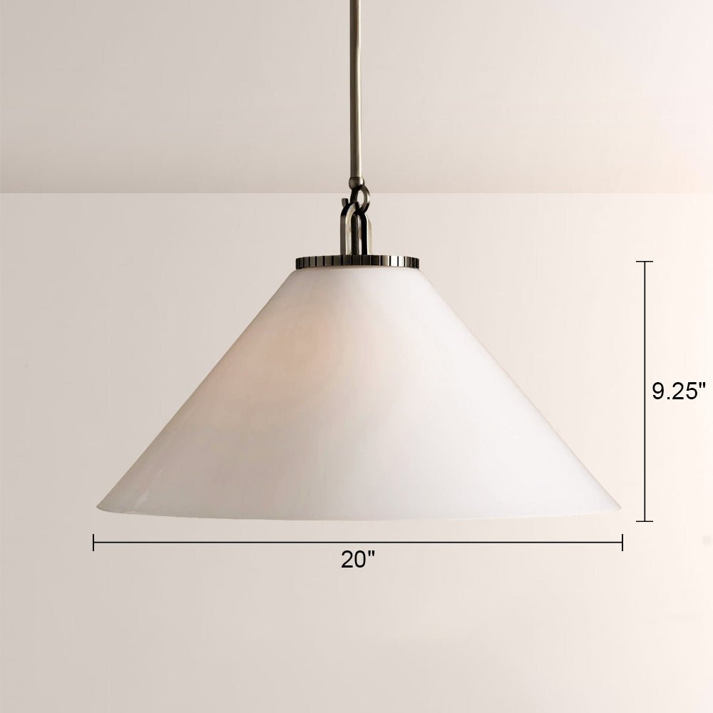 Wescott Cone Rod Pendant - fovolighting