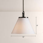 Wescott Cone Rod Pendant - fovolighting