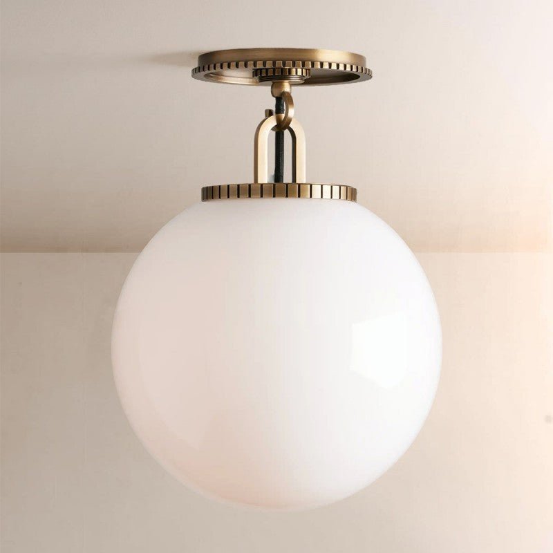 Wescott Globe Flush Mount - fovolighting