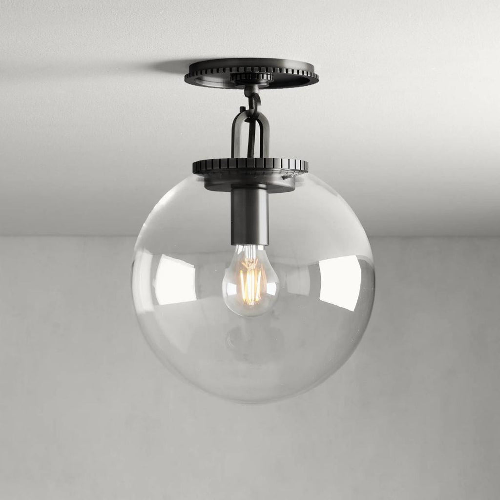 Wescott Globe Flush Mount - fovolighting