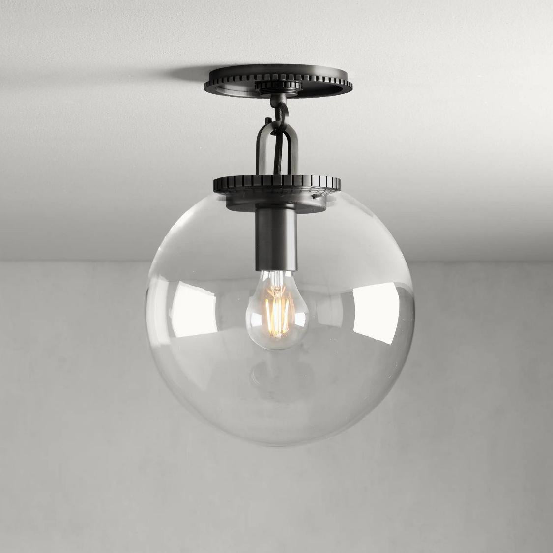 Wescott Globe Flush Mount - fovolighting