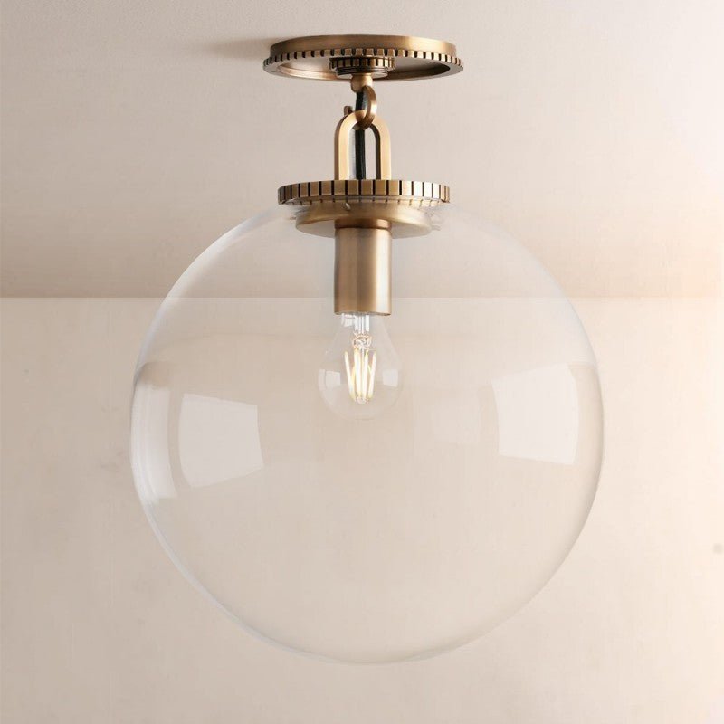 Wescott Globe Flush Mount - fovolighting
