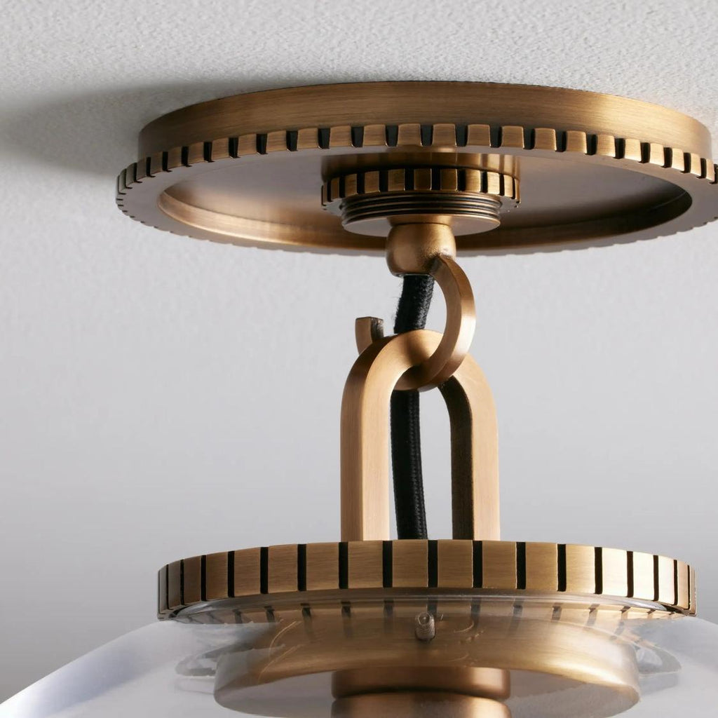 Wescott Globe Flush Mount - fovolighting