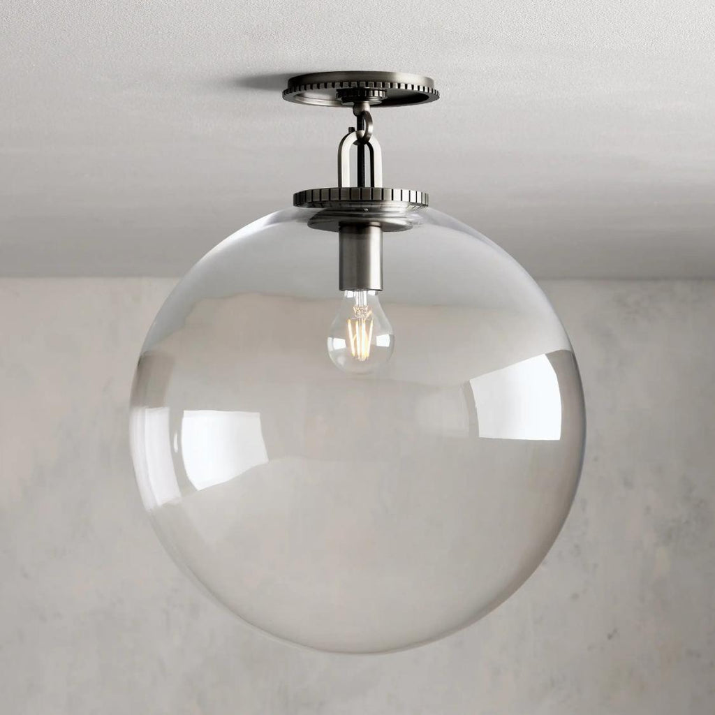 Wescott Globe Flush Mount - fovolighting