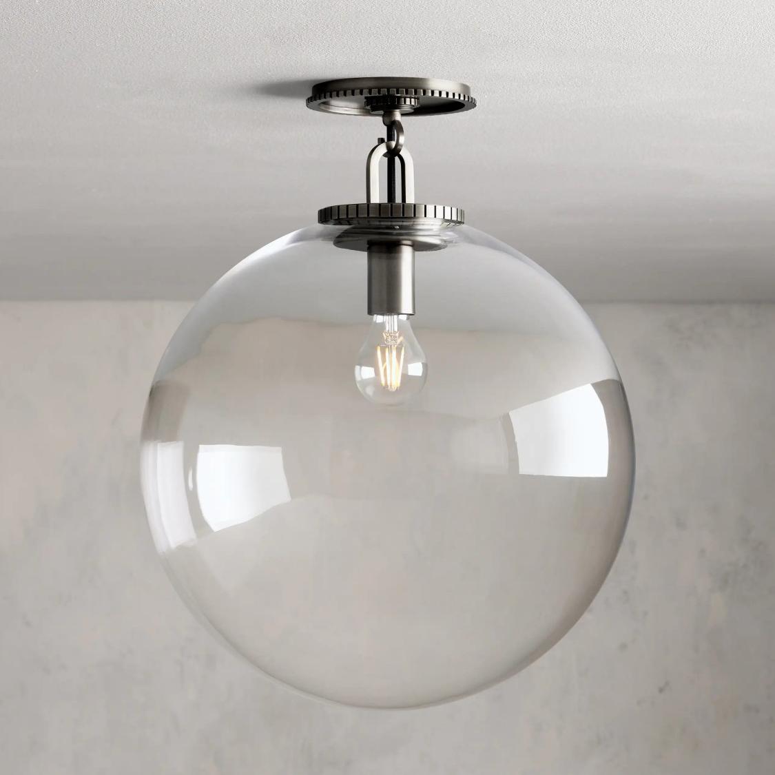 Wescott Globe Flush Mount - fovolighting