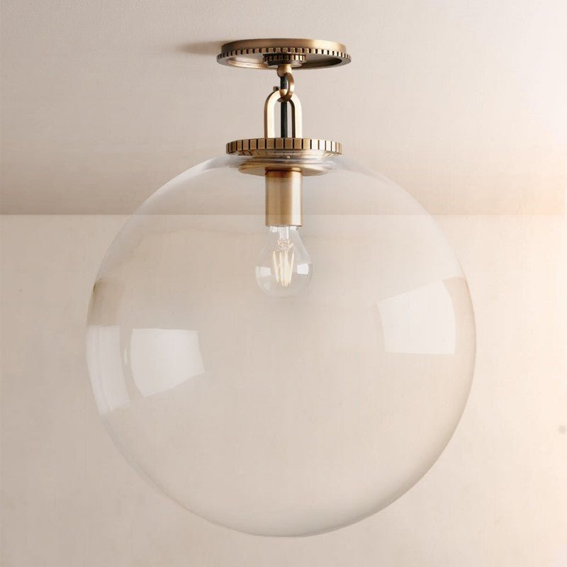 Wescott Globe Flush Mount - fovolighting