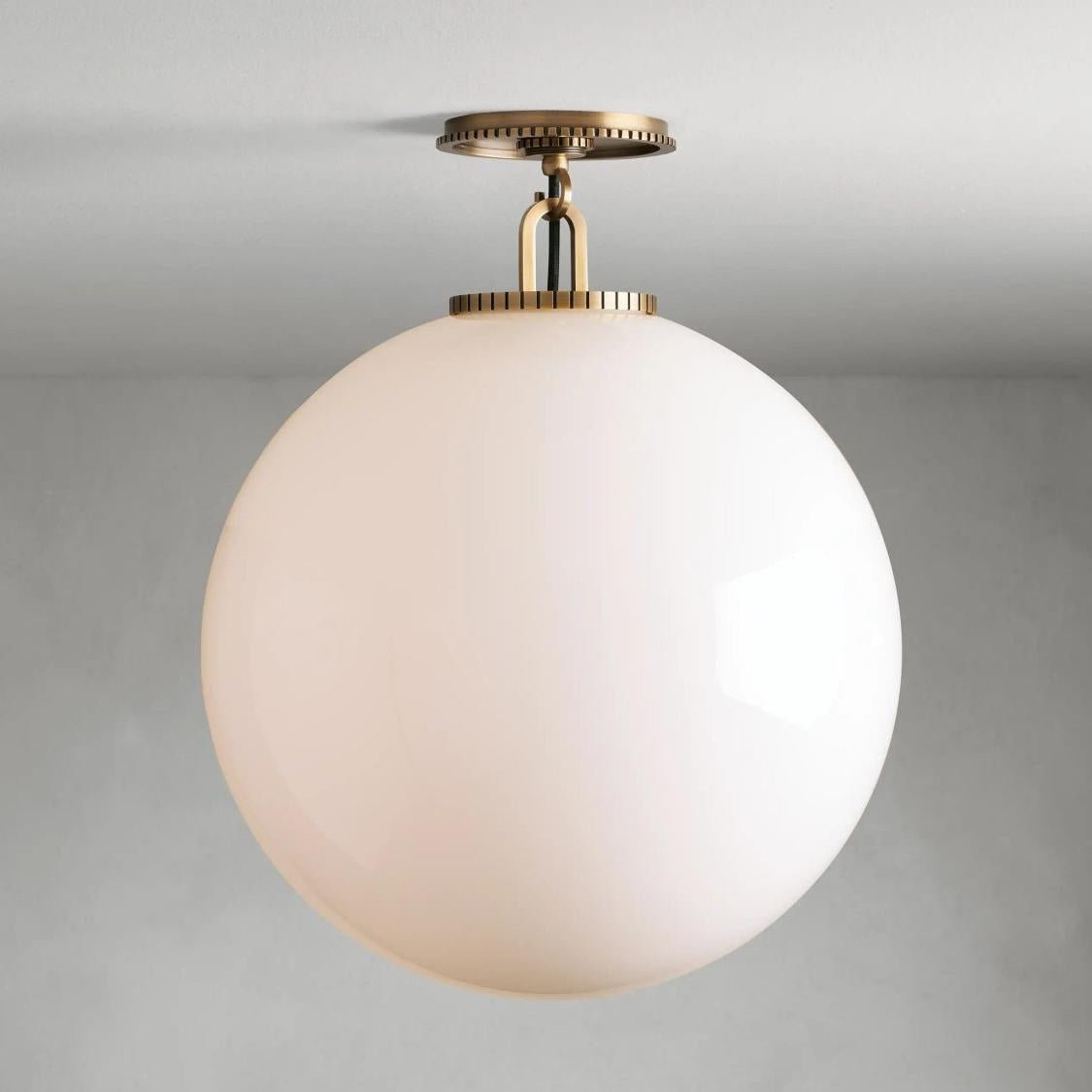 Wescott Globe Flush Mount - fovolighting