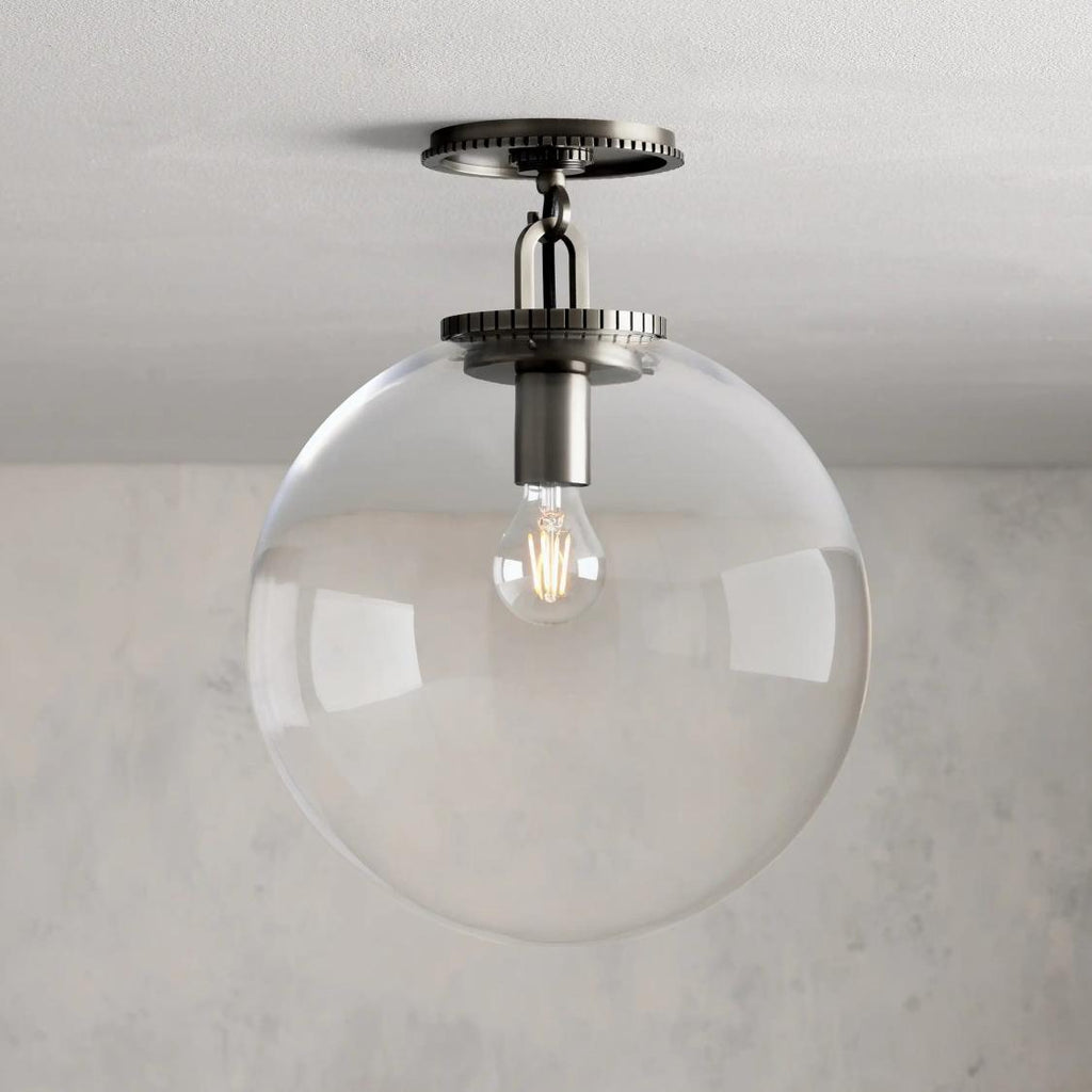 Wescott Globe Flush Mount - fovolighting