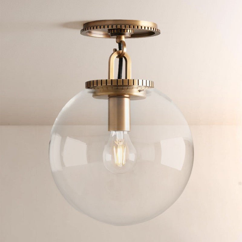 Wescott Globe Flush Mount - fovolighting