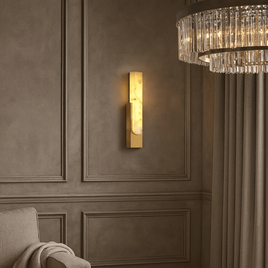 Wexford Marble Wall Sconce - fovolighting