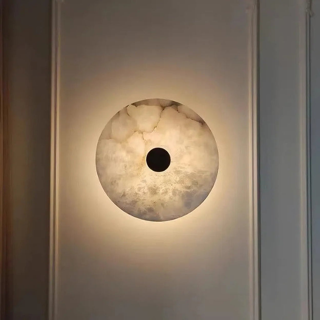 Witney Marble & Copper Wall Sconce - fovolighting