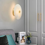Witney Marble & Copper Wall Sconce - fovolighting